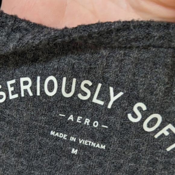Aeropostale Seriously Soft Cropped Knit Top M 🖤 - Picture 7 of 12